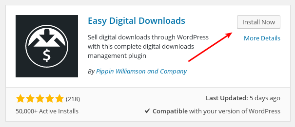 Easy Digital Downloads WordPress Plugin