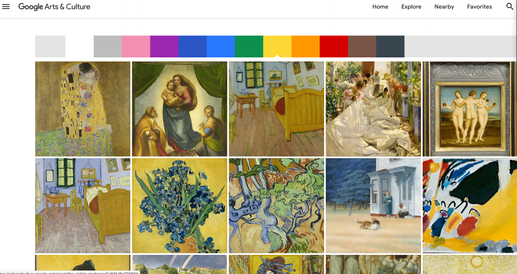 google arts and culture
